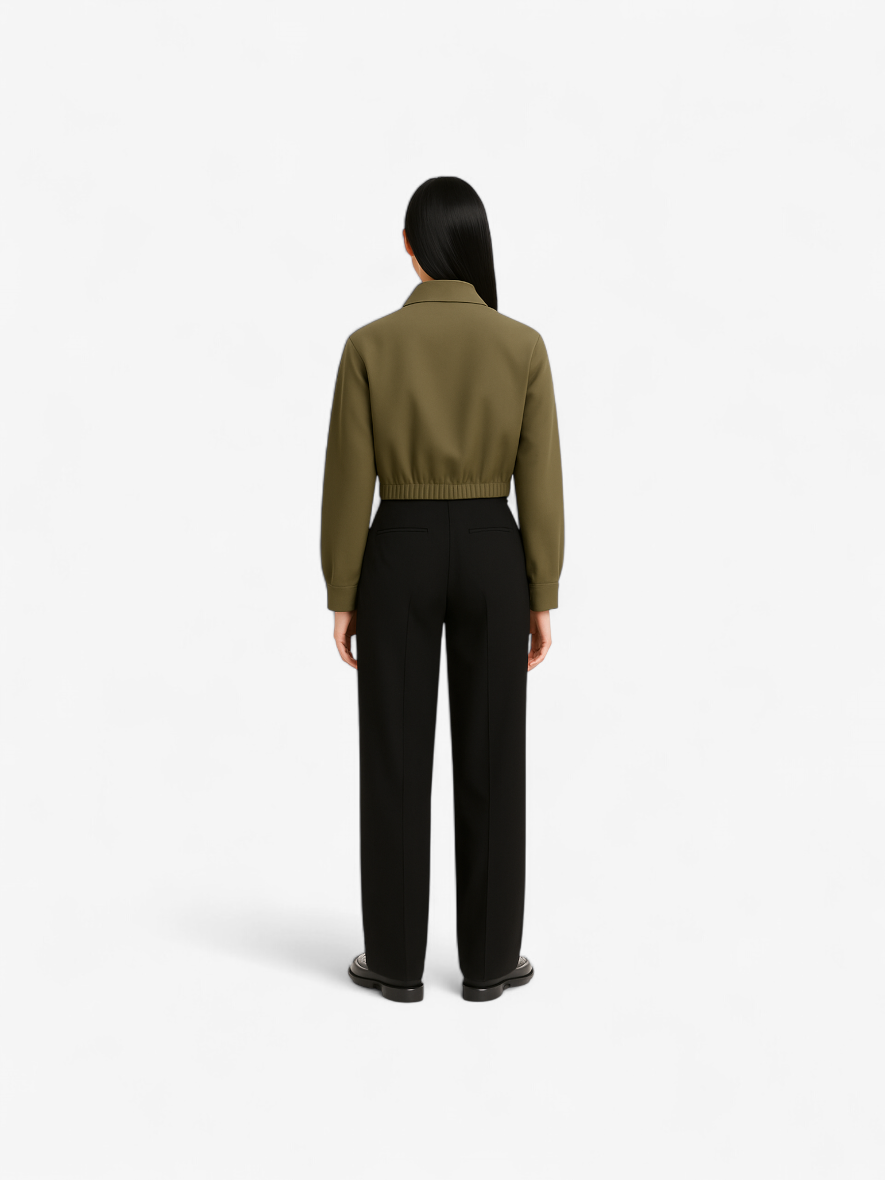 Hills cropped jacket